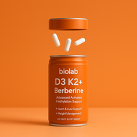 D3 K2+ Daily Support Supplement — 90 Capsules