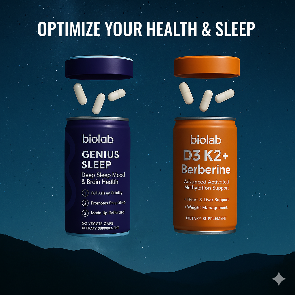 Sleep & Recovery multi-complex plus Cortisol-Balance Blend™.