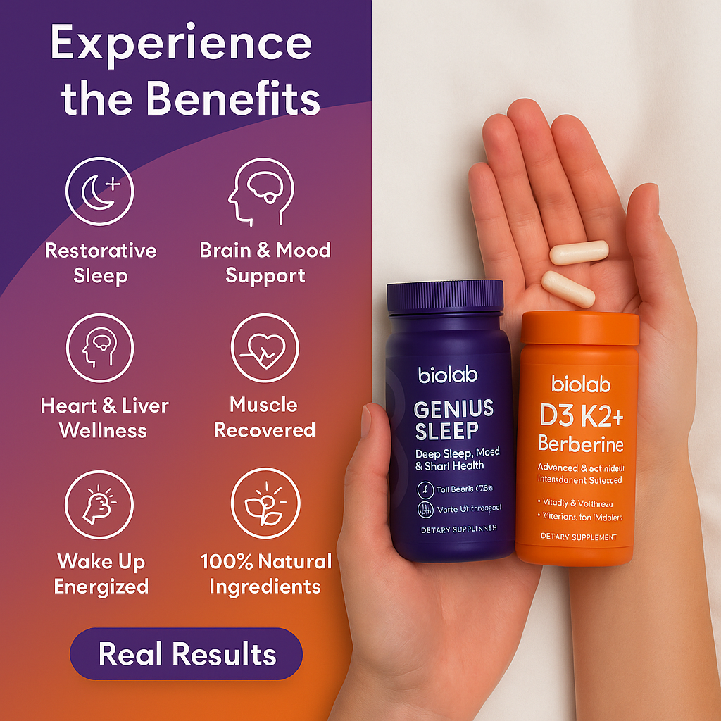Sleep & Recovery multi-complex plus Cortisol-Balance Blend™.