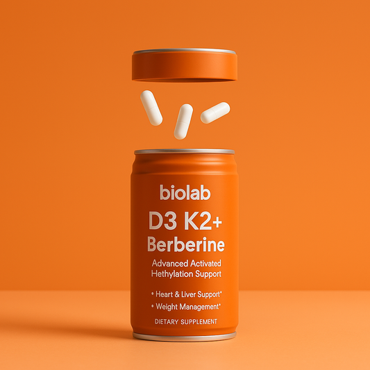 D3 K2+ Daily Support Supplement — 90 Capsules